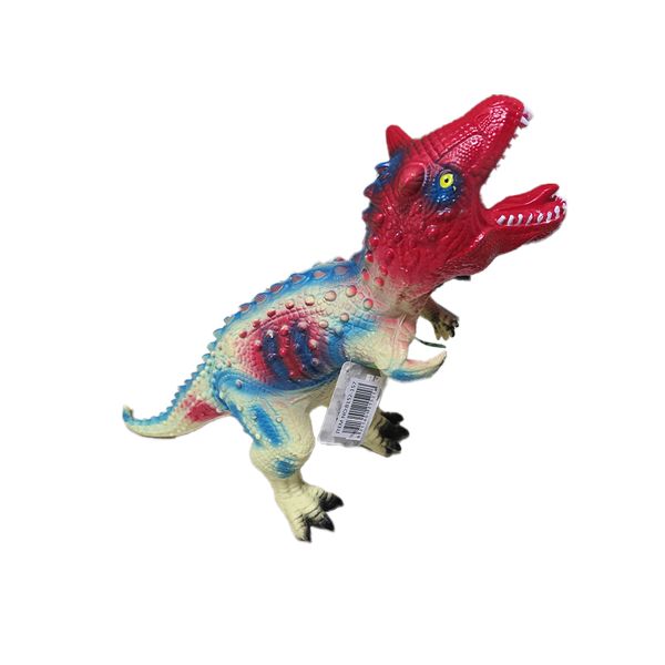 Quality Vibrant Big Squishy Dinosaurs With Squeaker - 2 Pieces