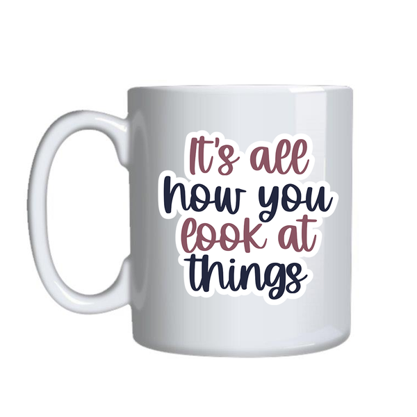 Look at Motivational Mugs for Women Graphic Birthday Present for Her