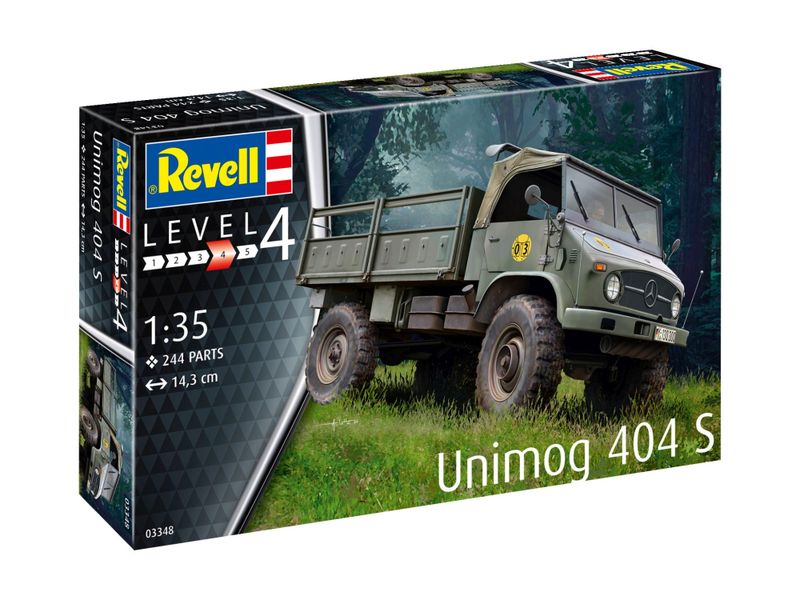 Revell 1/35 Unimog 404 S Plastic Model Kit