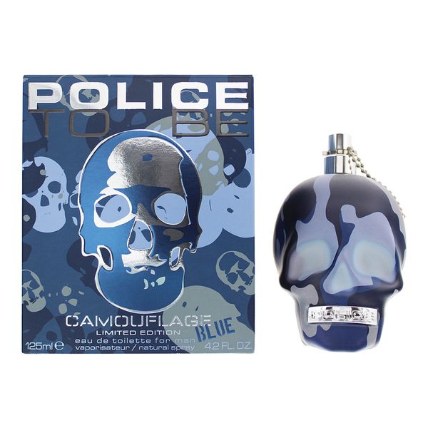 Police To Be Camouflage Blue Limited Edition EDT 125ml (Parallel Import)