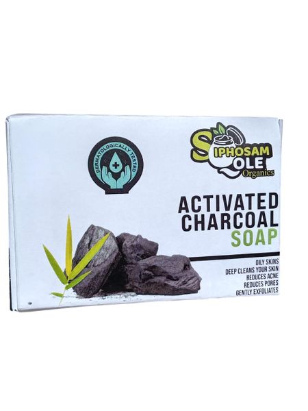Charcoal soap