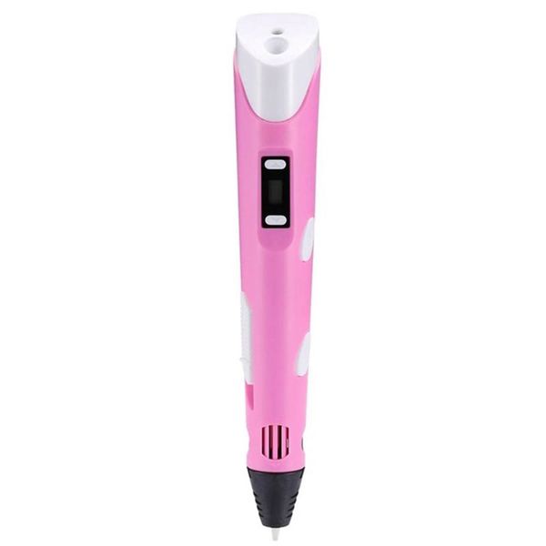 LED Display Pink Portable 3D Pen-MTC