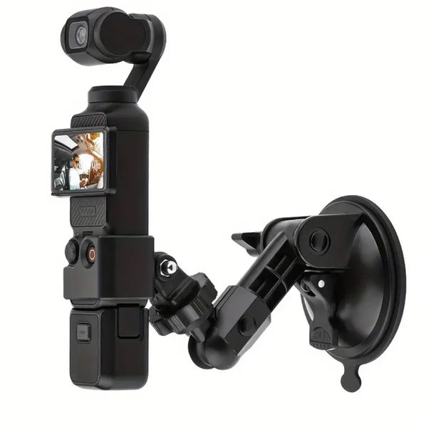 DJI Osmo Pocket 3 Car Mount Adapter with Suction Cup Expansion Clamp