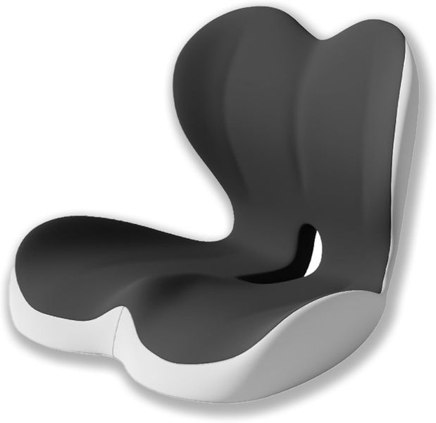 Car and Office Chair Lumbar Support Integrated Seat Cushions