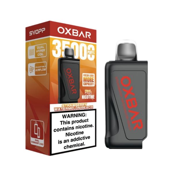 Oxbar SVOPP 35000 Puffs Disposable Pod Kit - Strawberry Watermelon Peach