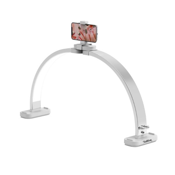 Professional 3 Colour LED Manicure Salon Table Light with Phone Holder