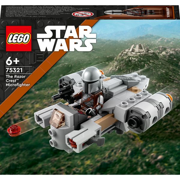LEGO Star Wars The Razor Crest Microfighter 75321 Toy Kit (98 Pieces)
