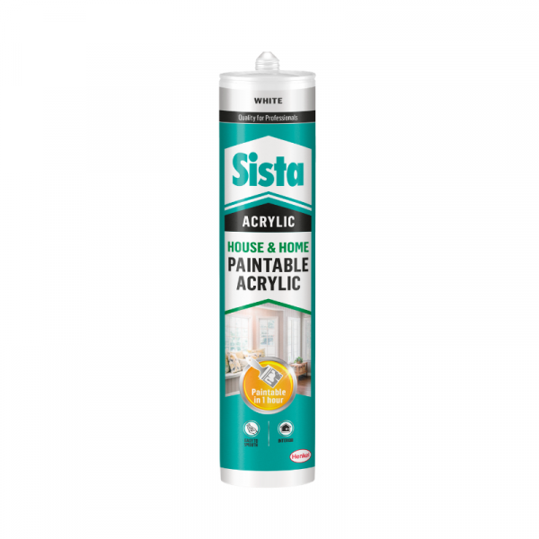 Sista House And Home Universal Paintable Acrylic - White