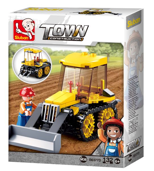 Sluban Small Street Roller 132 Pieces