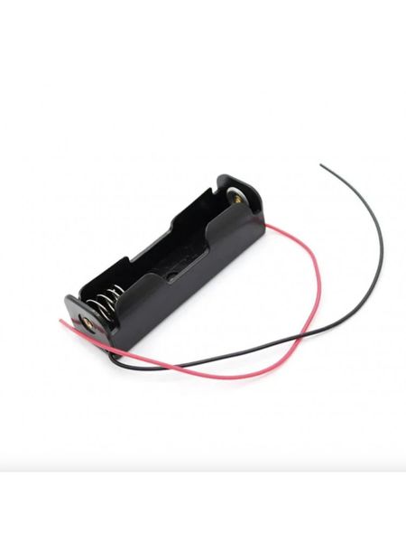 18650 Single Battery Holder With Wire