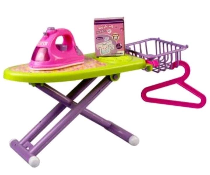 Pretend Play Ironing Board, Iron and Accessories