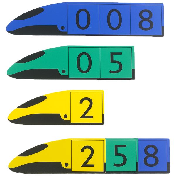 EDX Education Place Value Cards (Decimal): 27 Pieces