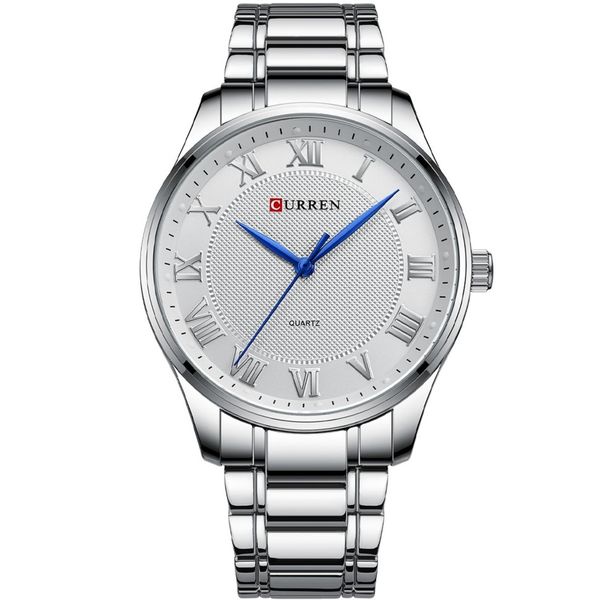 Curren Men Classic Stainless Steel Strap Formal Analogue Watch