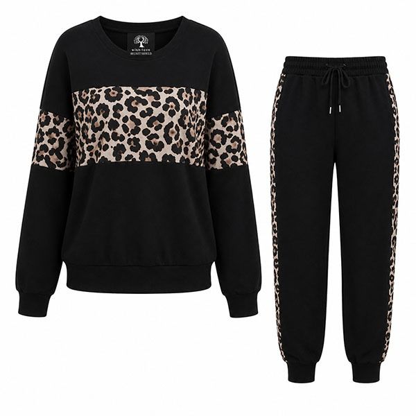 Secret Shield Golden Leopard Comfort Collection Savannah Chic Relaxed Fit