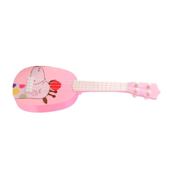 Plastic Kids Ukulele Toy 4 Strings 35cm