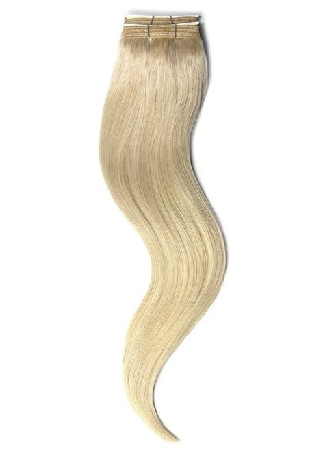 Hair Weaves Extensions - Sew In Weft -100% Human Hair - #613 Blonde ...