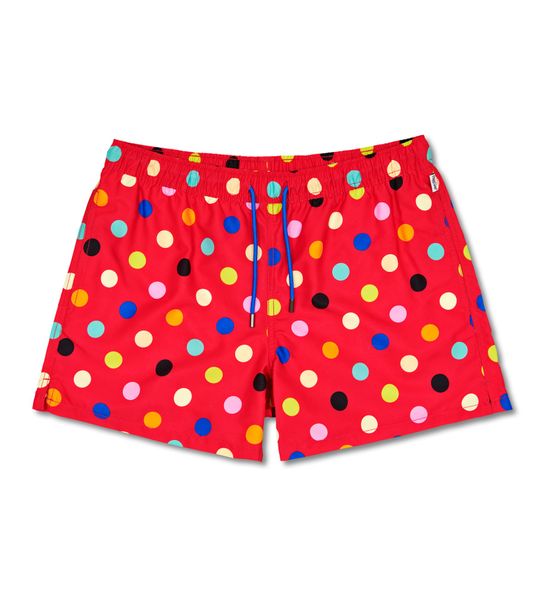 Big Dot Swimshorts - Red