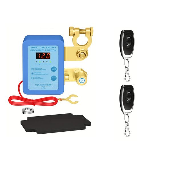 Switch for Car Remote Battery Disconnect 12V 240A, Car Battery Kill Switch