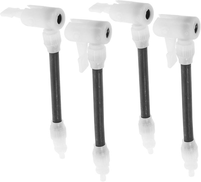 4 Piece Air Adapter Tire Inflator Stem Connectors for Air Compressor Easy