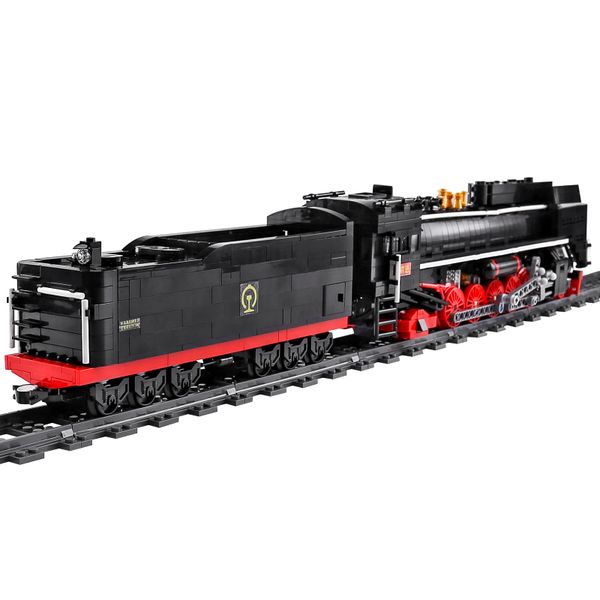 MOULD KING -12003 QJ Steam Locomotive Building Set - 1511 Piece