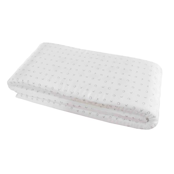 Xoxobaby - Cot Bumper - Xo Grey