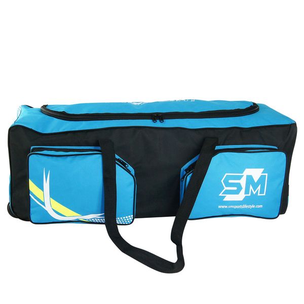 SM Bravo Junior Cricket Wheelie Bag