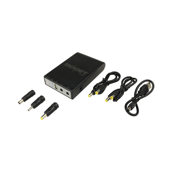 Multiple Output Mini UPS for Modems and Routers