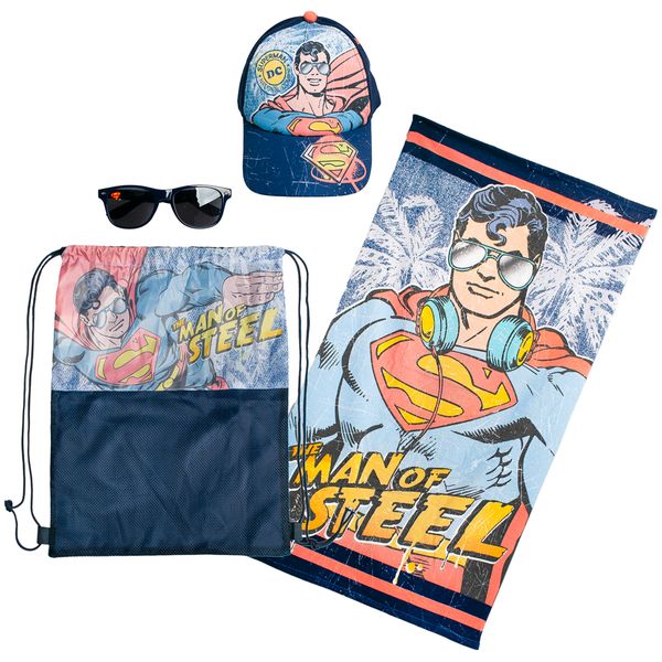 Superman Fun in The Sun Set