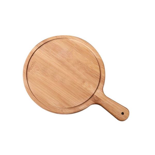 Round Bamboo Pizza Board - 28 cm