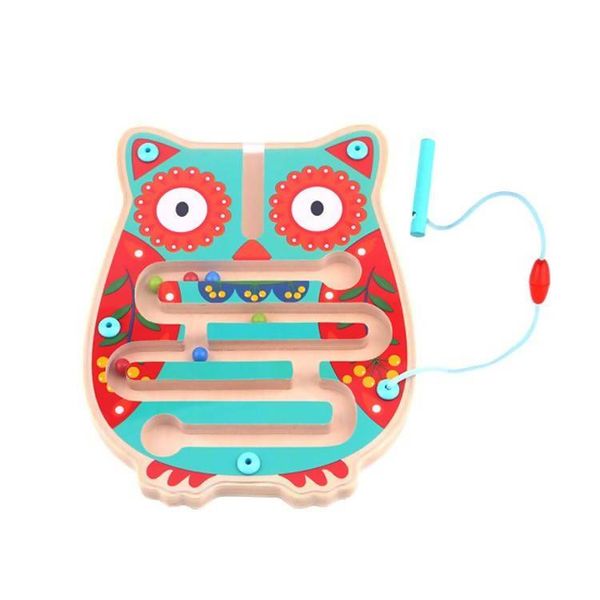 Tooky Toy - Wooden Maze - Owl