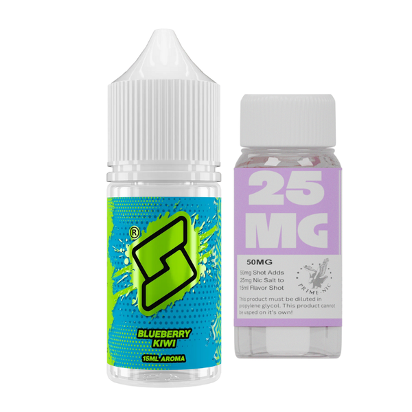 Bard x Smashd Blueberry Kiwi 25mg 30ml Longfill Kit