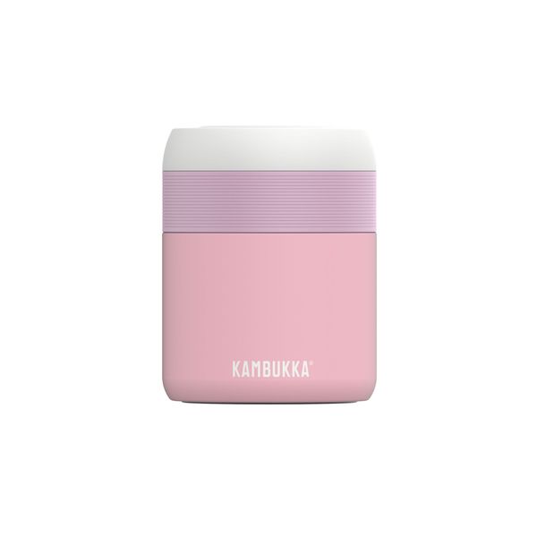Kambukka Bora SS Double Wall Insulated Lunch Box Baby Pink - 600 ml