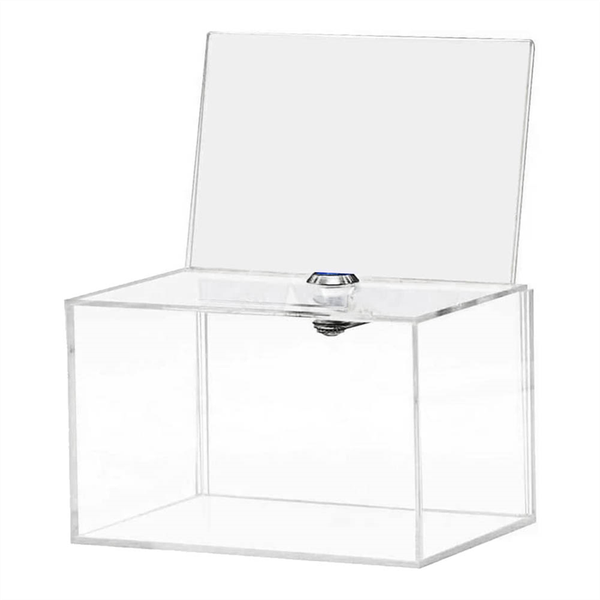 Acrylic Donation Box - for Voting, Charity, Polls, Surveys