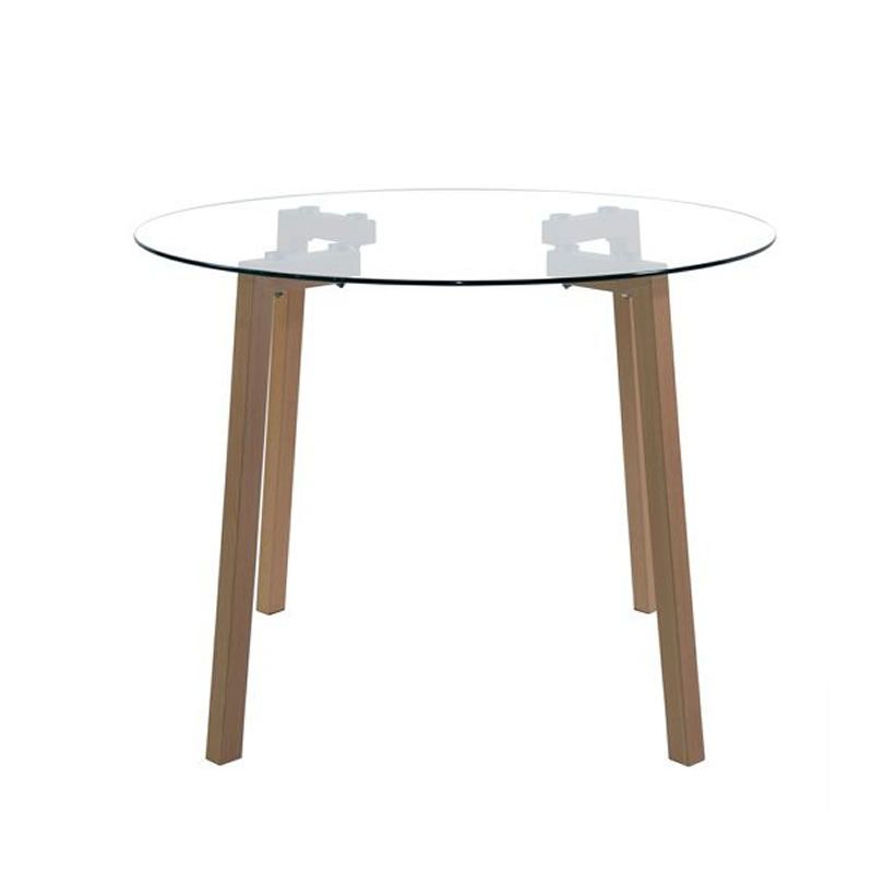 Round Glass Table 1.0m - DT808 | Buy Online in South Africa | takealot.com