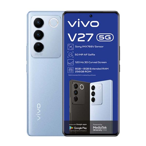 Vivo V27 5G Dual Sim 256GB - Blue