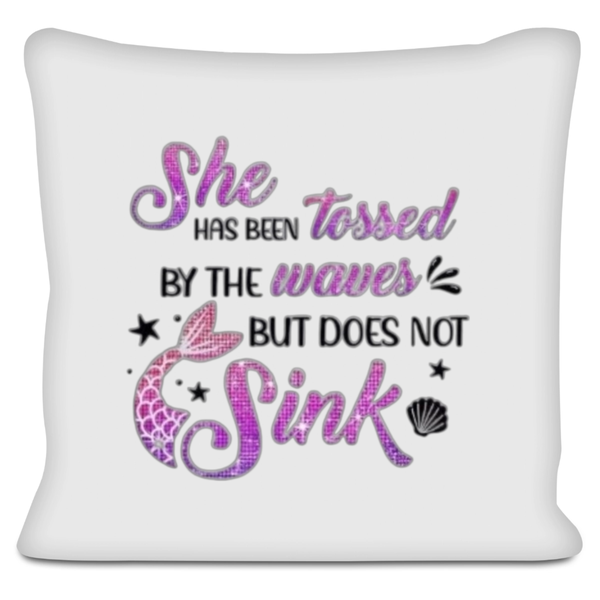 She Has Been Tossed By The Waves But Does Not Sink Motivation Gift Keyring