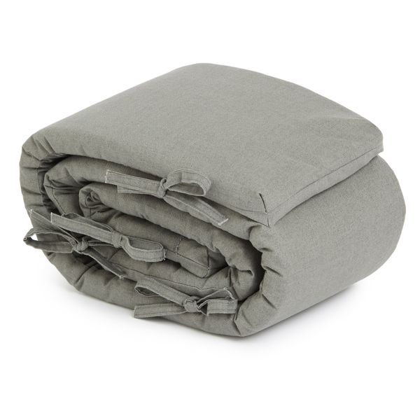 George &amp; Mason Baby - Cot Bumper - Grey