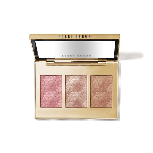 Bobbi Brown Golden Glamour Collection Luxe Cheek &amp; Highlighting Palette