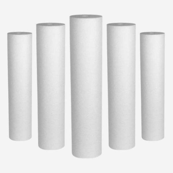 10 inch Sediment Water Filter Replacement Cartridge - Set of 5