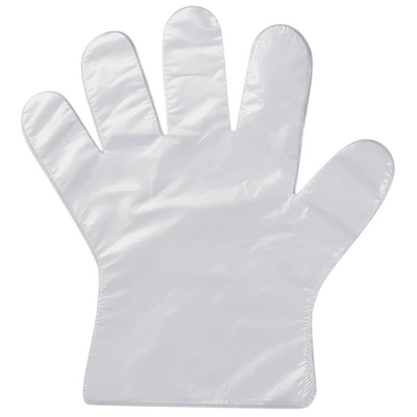 100 Pack - Commercial Disposable Gloves - Transparent