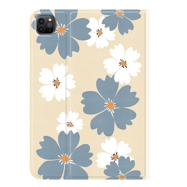 UGABUGA Flower Tablet Case with Pen Slot Compatible with iPad Air 11 (2025)