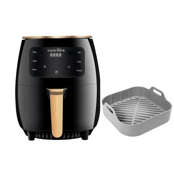 TAKMEHOME 6 L Black Air Fryer