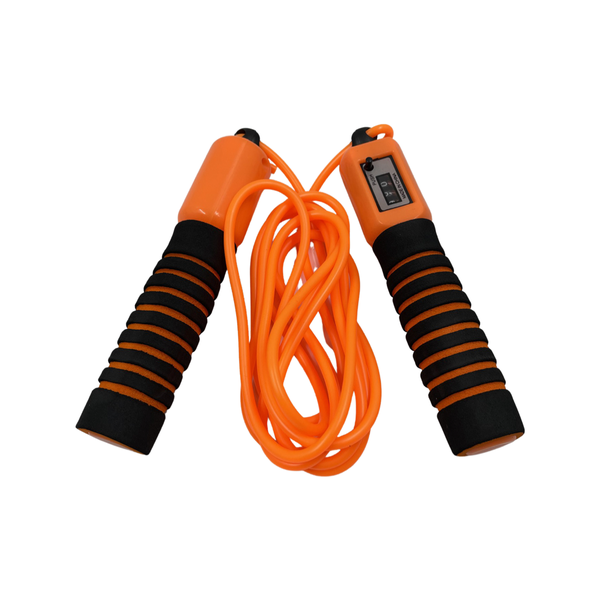 Digital Skipping Rope with Counter - Orange
