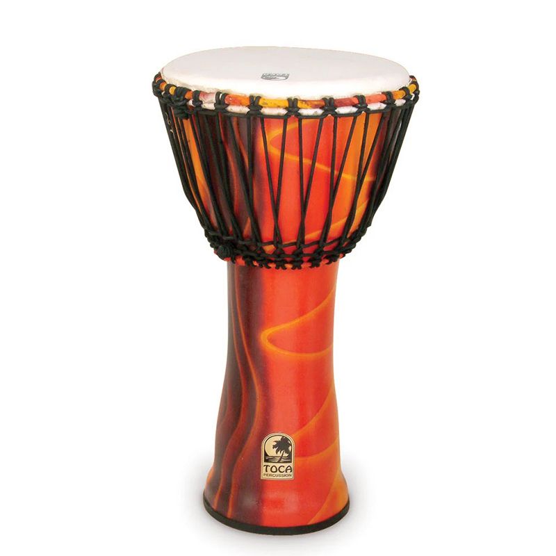 Toca 12" Freestyle Rope Tuned Djembe - Fiesta Design