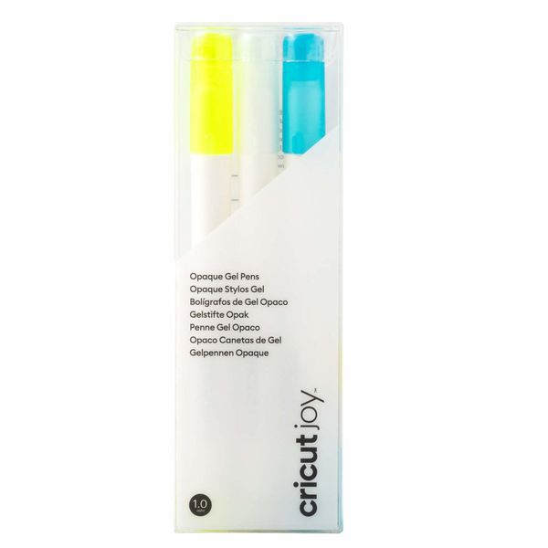 Cricut Joy Opaque Gel Pens - 2009381 - white, blue and yellow
