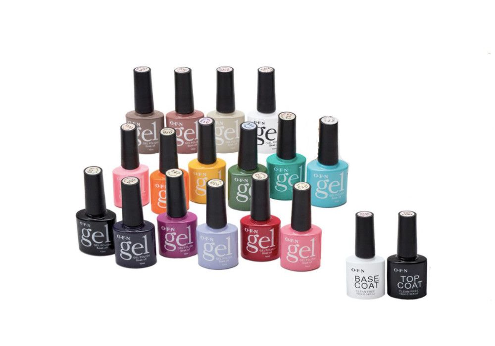 18 Piece UV Gel Nail Polish Colour Kit | Buy Online in South Africa |  