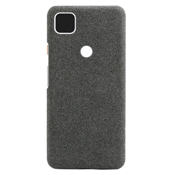 Phone Shell Cloth Pattern Leather Case Compatible With Google Pixel (Gray)
