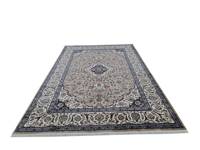 Beautifull Tabriz Design Navy 400 X 300