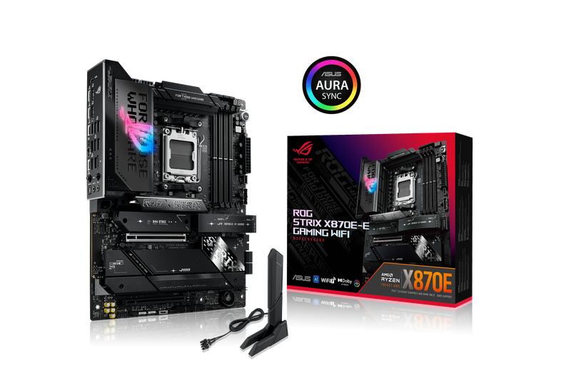 ASUS ROG STRIX X870E-E GAMING WIFI AMD Socket AM5 ATX Motherboard