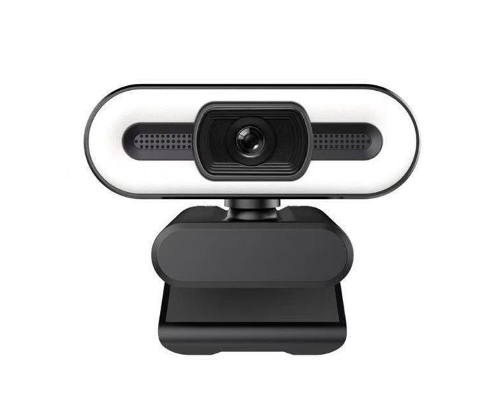 Full HD With Lighting Microphone 1080P Webcam with Touch Light